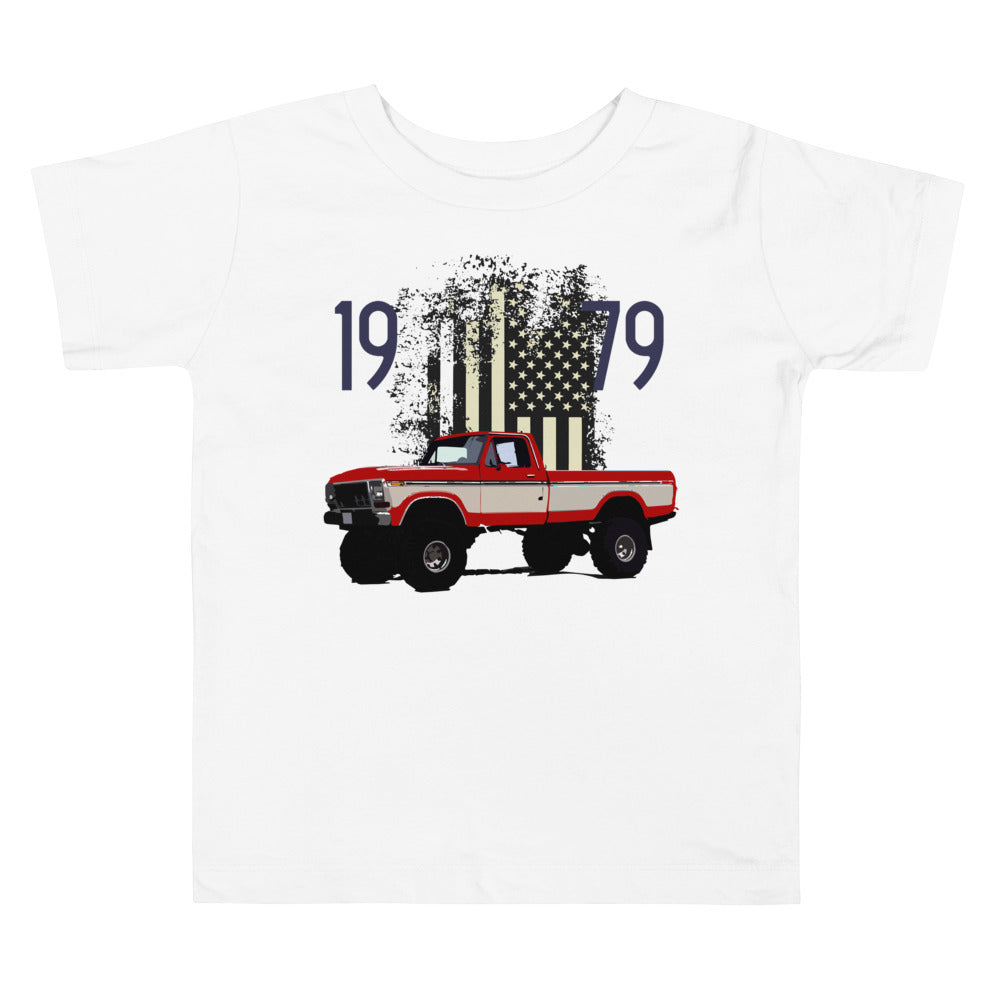 1979 Ford F150 American Pickup Truck Toddler Short Sleeve Tee
