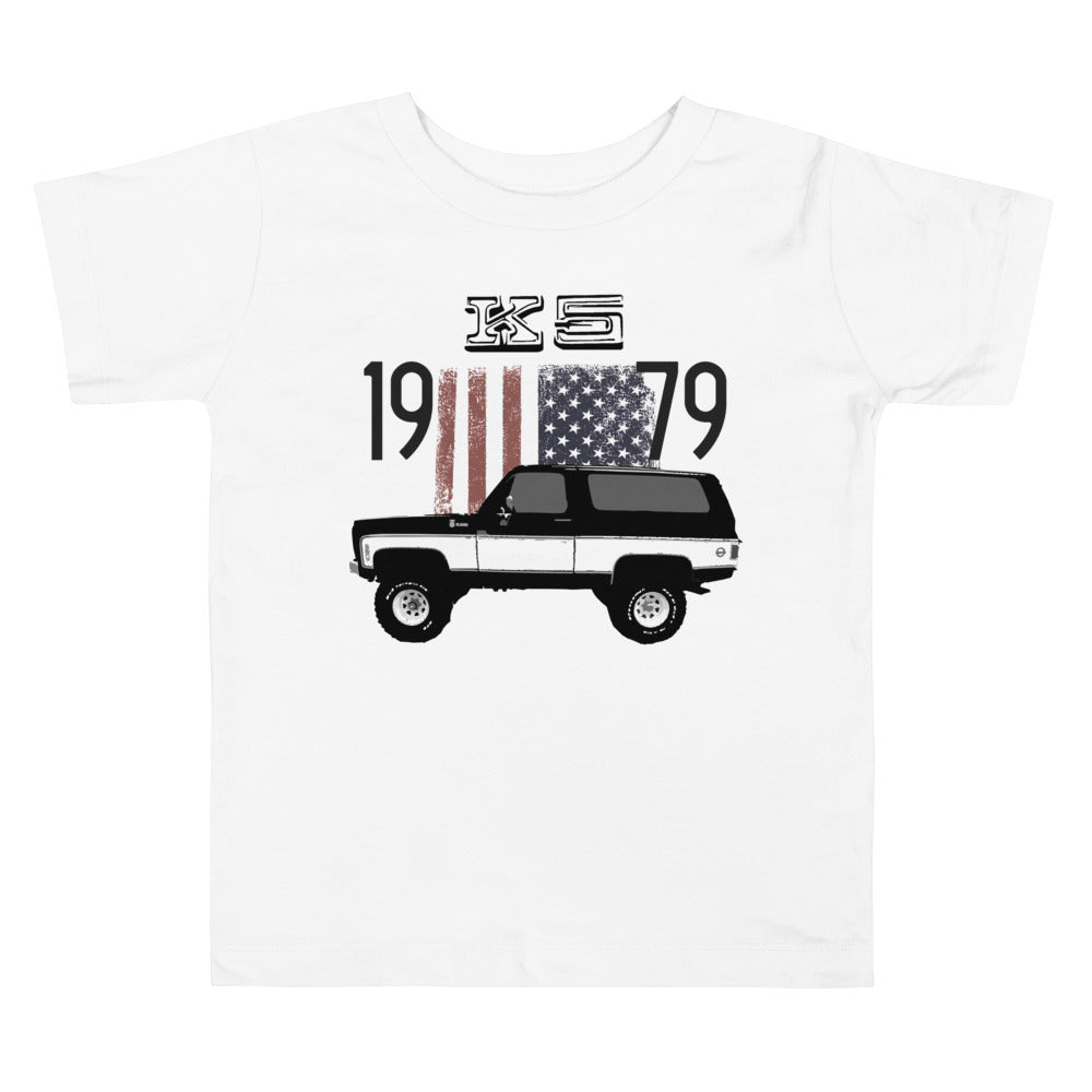 1979 Chevy K5 Blazer Truck Toddler Short Sleeve Tee