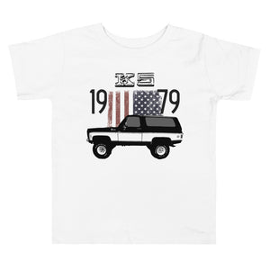 1979 Chevy K5 Blazer Truck Toddler Short Sleeve Tee