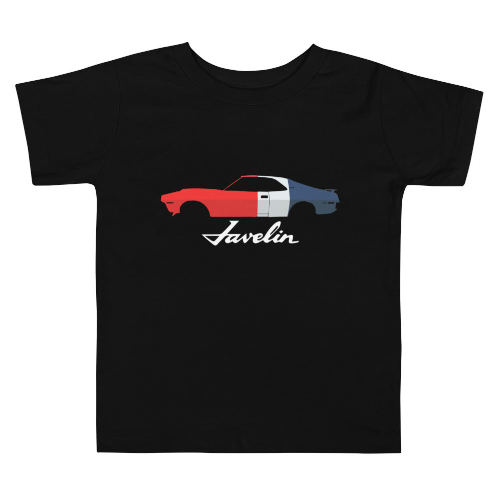 1970 Trans-Am Javelin American Muscle car Collector Toddler Short Sleeve Tee