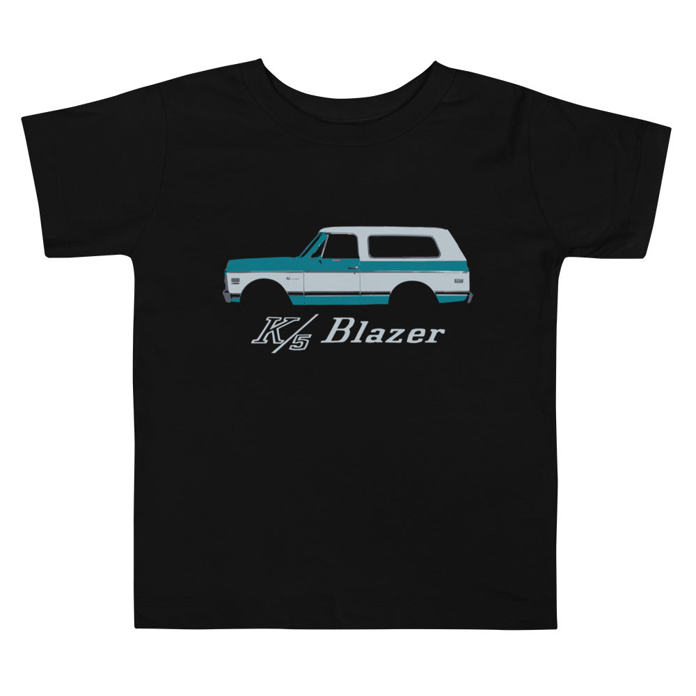 1971 Chevy K5 Blazer CST Vintage Truck Owner Gift Toddler Short Sleeve Tee
