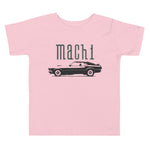 1969 Mustang Mach 1 Collector Car Art Stang Driver Gift Toddler Short Sleeve Tee