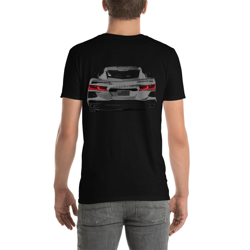 2020 2021 Corvette C8 Rear Short-Sleeve Unisex T-Shirt