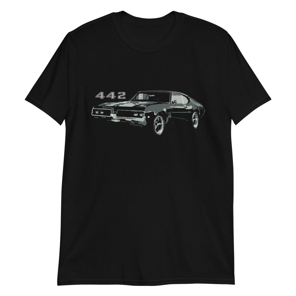 1960s Muscle Car Olds 442 Short-Sleeve T-Shirt