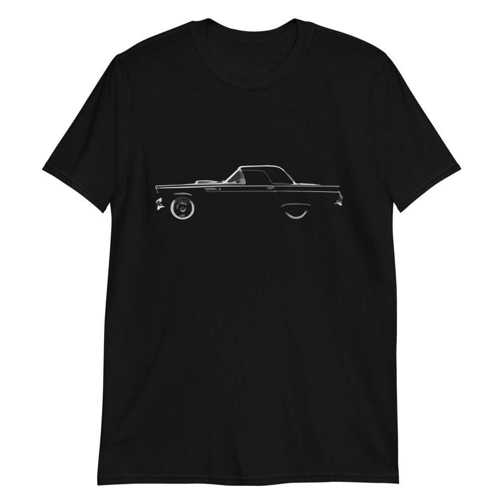 Ford Thunderbird 1955 Antique Classic Car Short-Sleeve T-Shirt