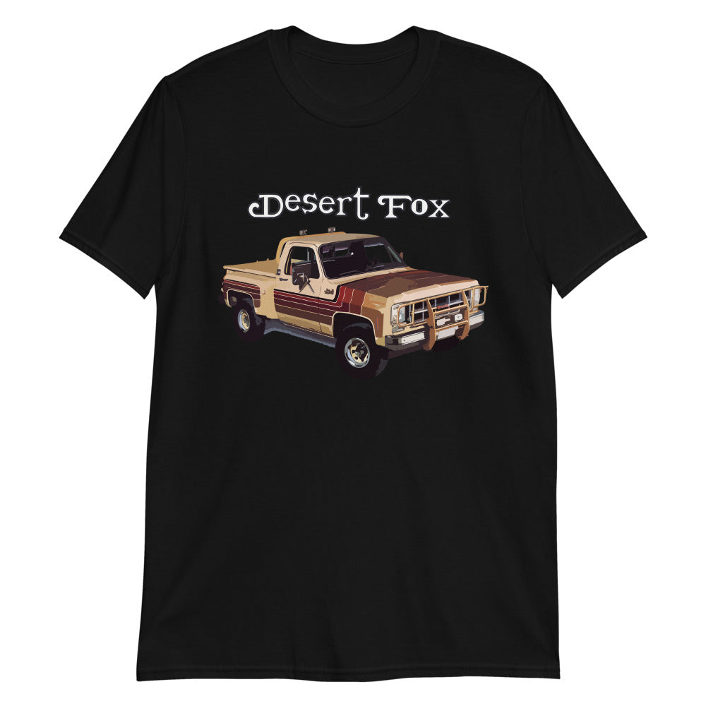 1970s Desert Fox Pickup Truck Short-Sleeve T-Shirt