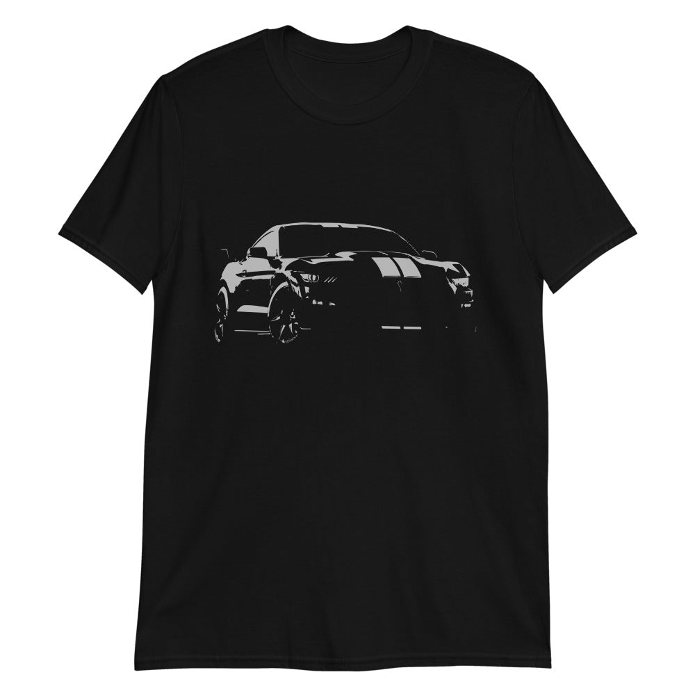 Black Mustang Shelby GT500 Short-Sleeve T-Shirt