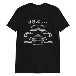 1948 Buick Super Classic Antique Car Short-Sleeve T-Shirt