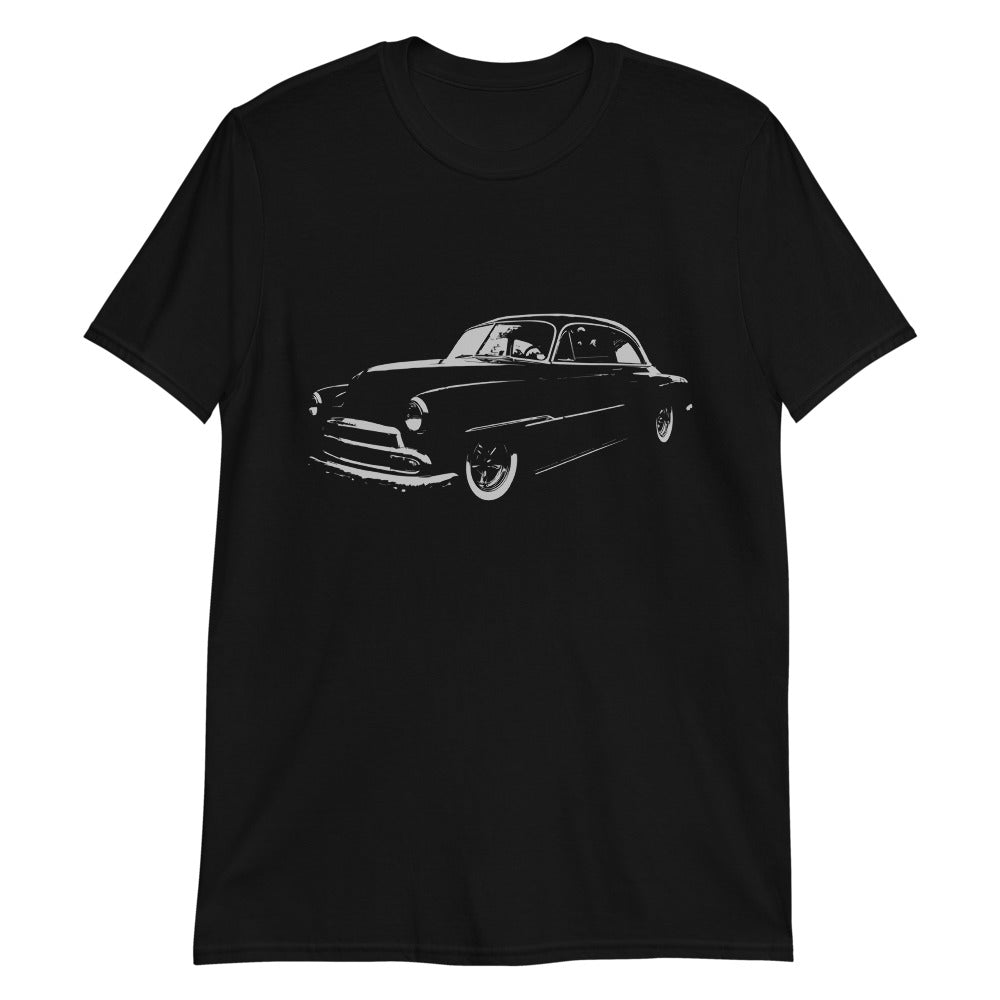1951 Chevy Deluxe Styleline Short-Sleeve T-Shirt Black
