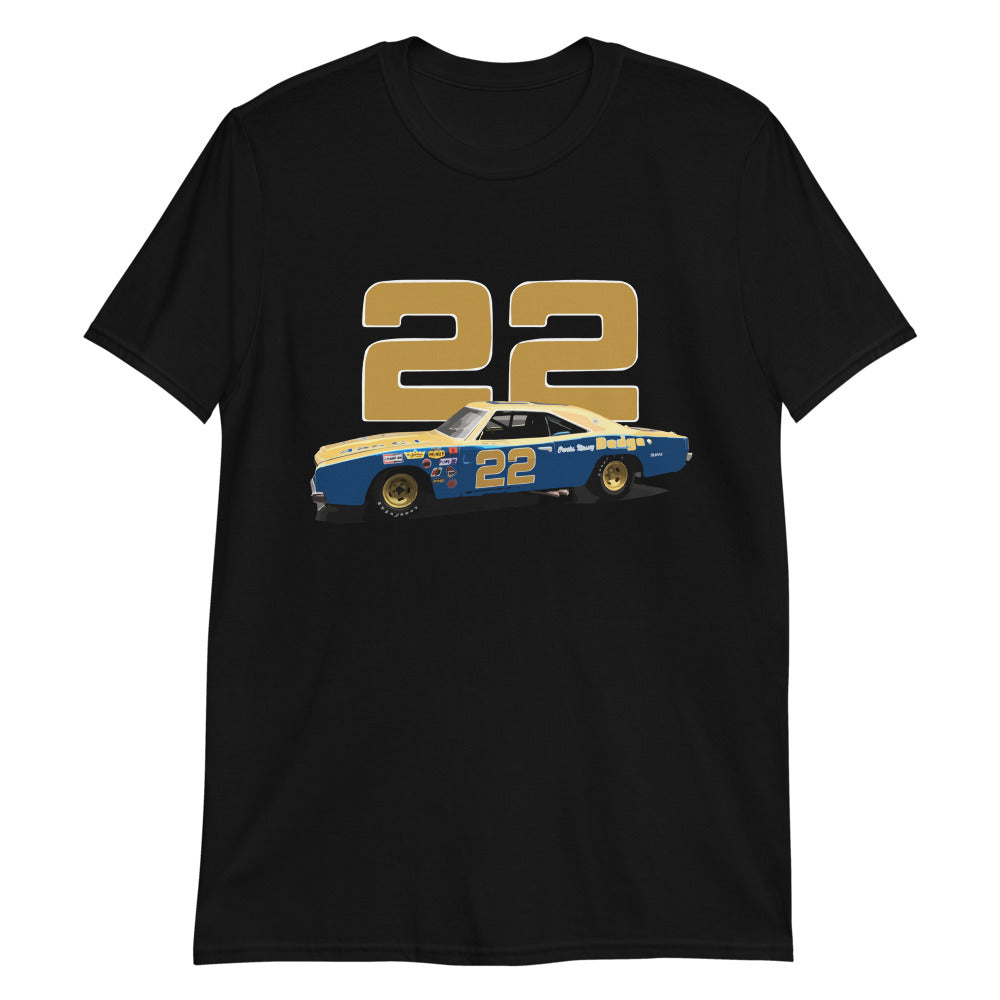 Bobby Allison 1969 #22 Race Car Short-Sleeve Unisex T-Shirt