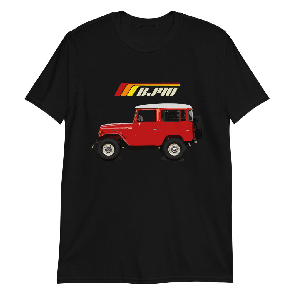1978 Red BJ40 FJ40 Land Cruiser Off Road SUV Short-Sleeve T-Shirt