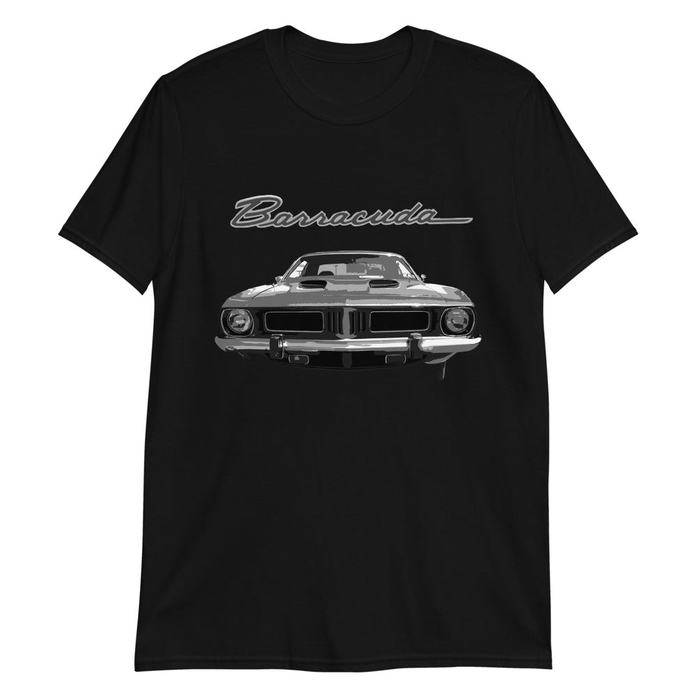 1973 Barracuda Cuda American Muscle Car Short-Sleeve T-Shirt