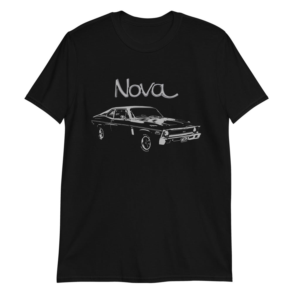 1969 Chevy Nova SS 350 Classic Car Short-Sleeve Unisex T-Shirt
