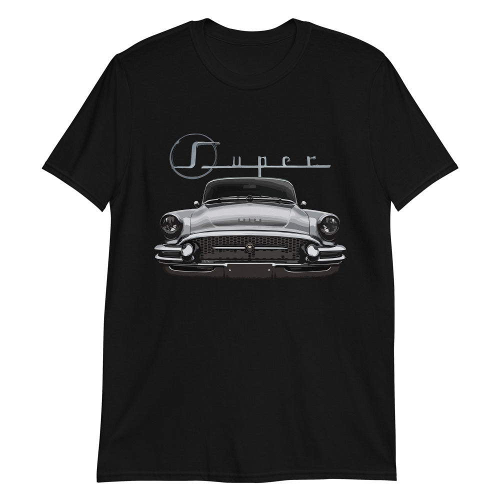 1955 Buick Super Antique Car Short-Sleeve T-Shirt