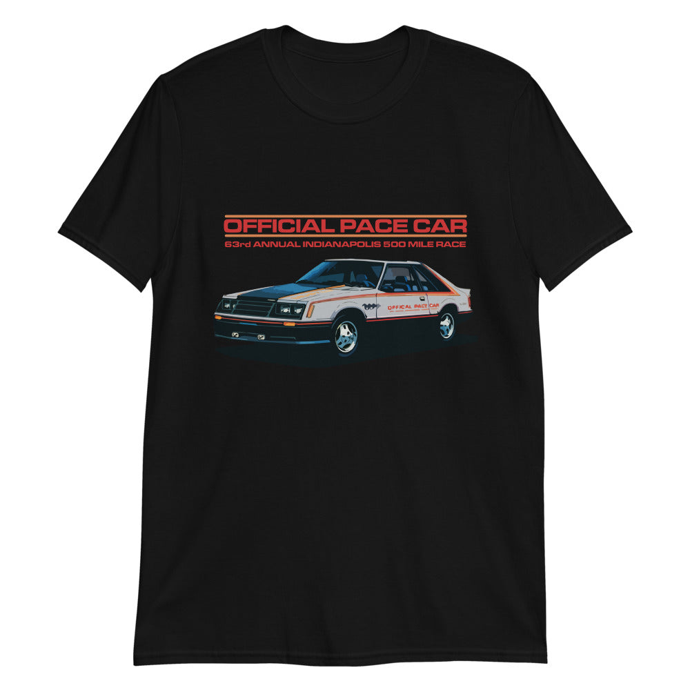 1979 Ford Mustang - 63rd Annual Indianapolis 500 Official Pace Car T-Shirt