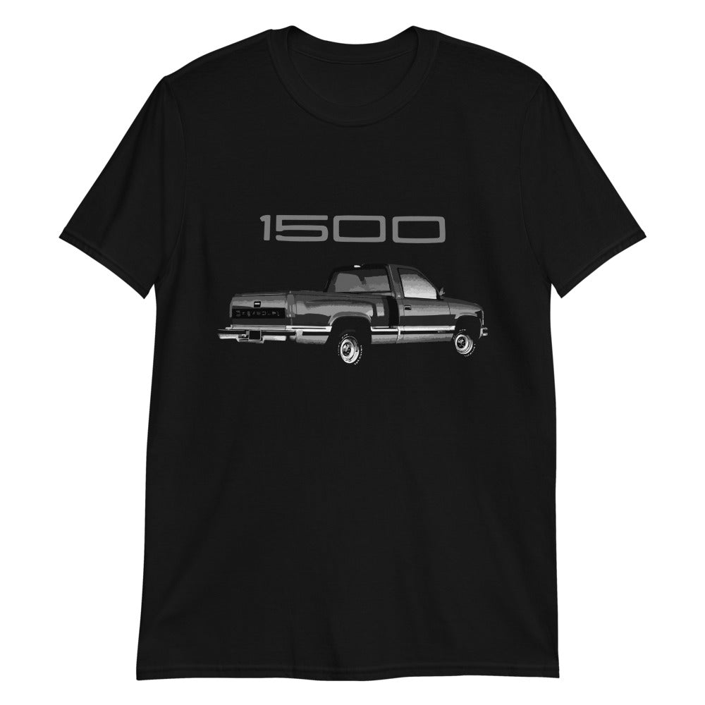 Chevy c1500 Sportside Pickup Truck Short-Sleeve T-Shirt