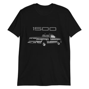 Chevy c1500 Sportside Pickup Truck Short-Sleeve T-Shirt