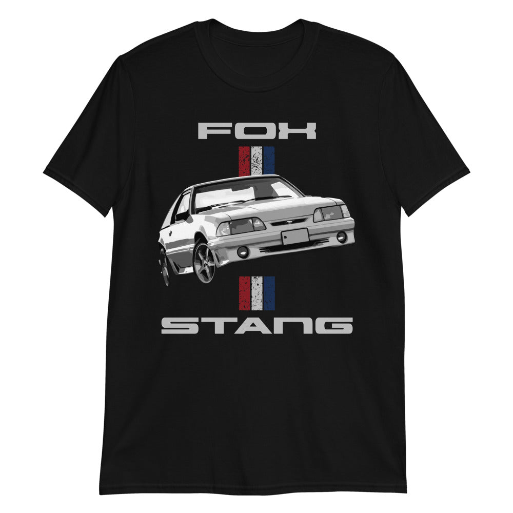 1989 Mustang GT Fox Body 3rd Gen Short-Sleeve Unisex T-Shirt