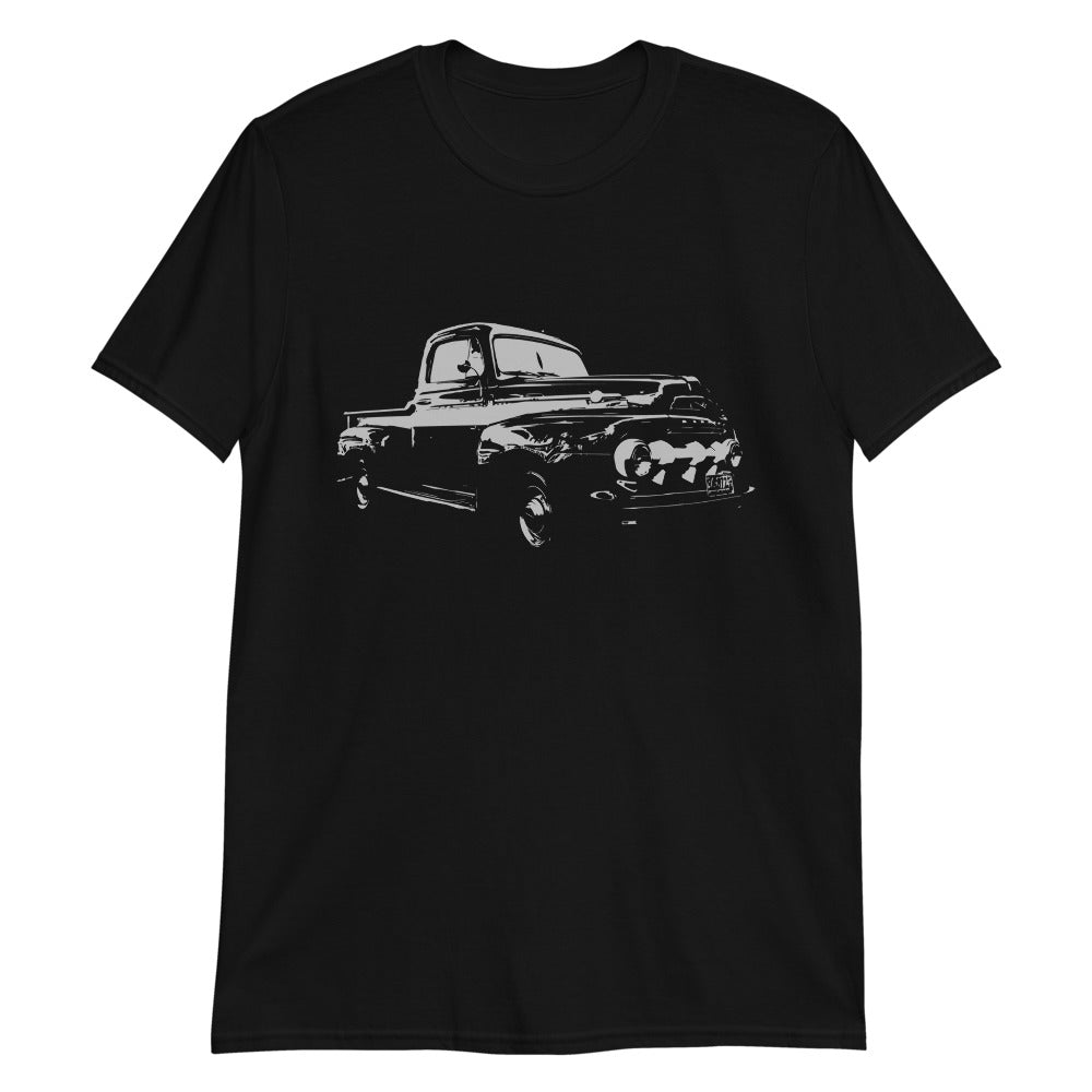 1952 Mercury M1 Antique Pick-Up Truck Short-Sleeve T-Shirt