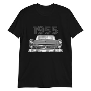 1955 Ford Fairlane American Antique Classic Car Short-Sleeve T-Shirt