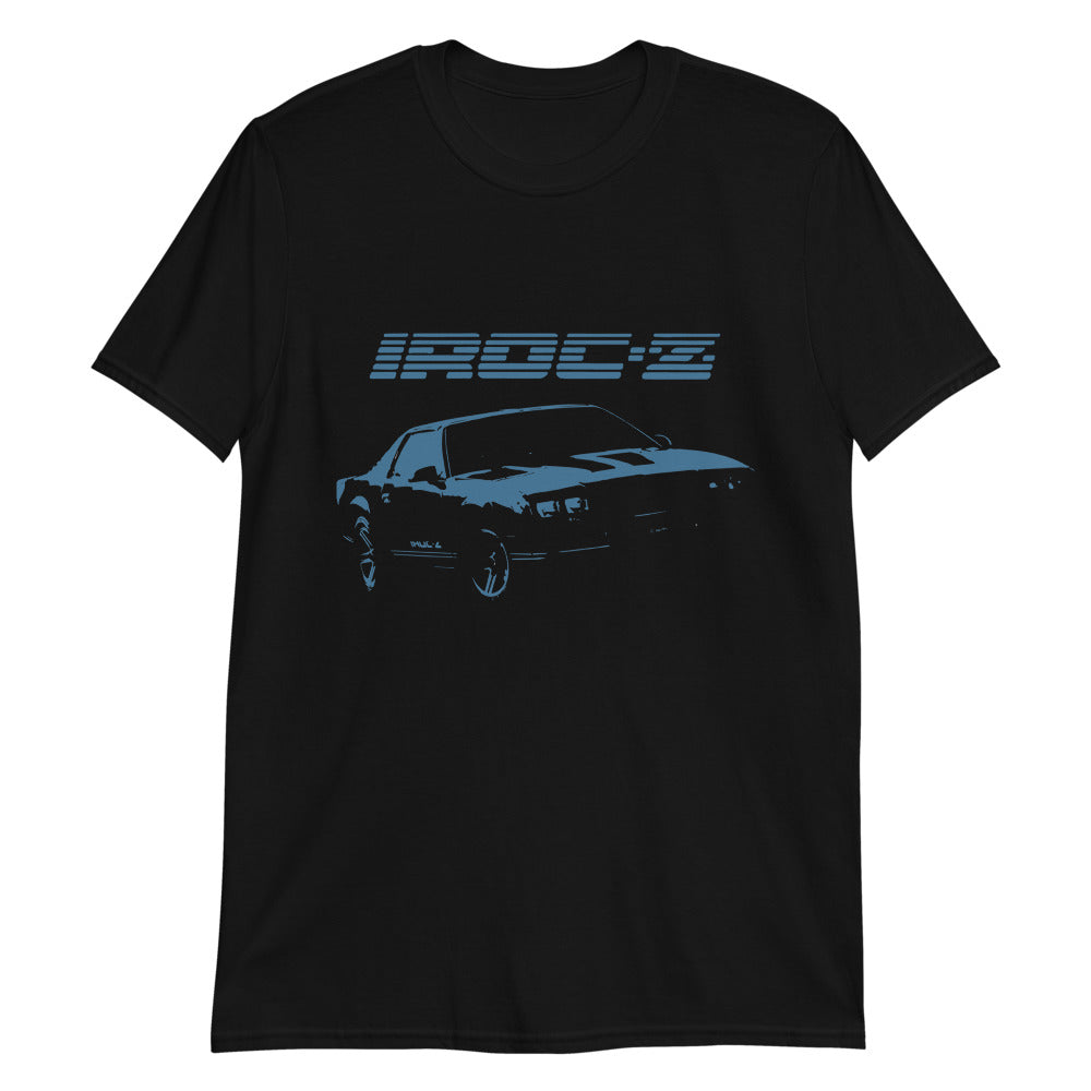 Chevy Camaro IROC-Z 3rd Generation 80s Cars Short-Sleeve Unisex T-Shirt