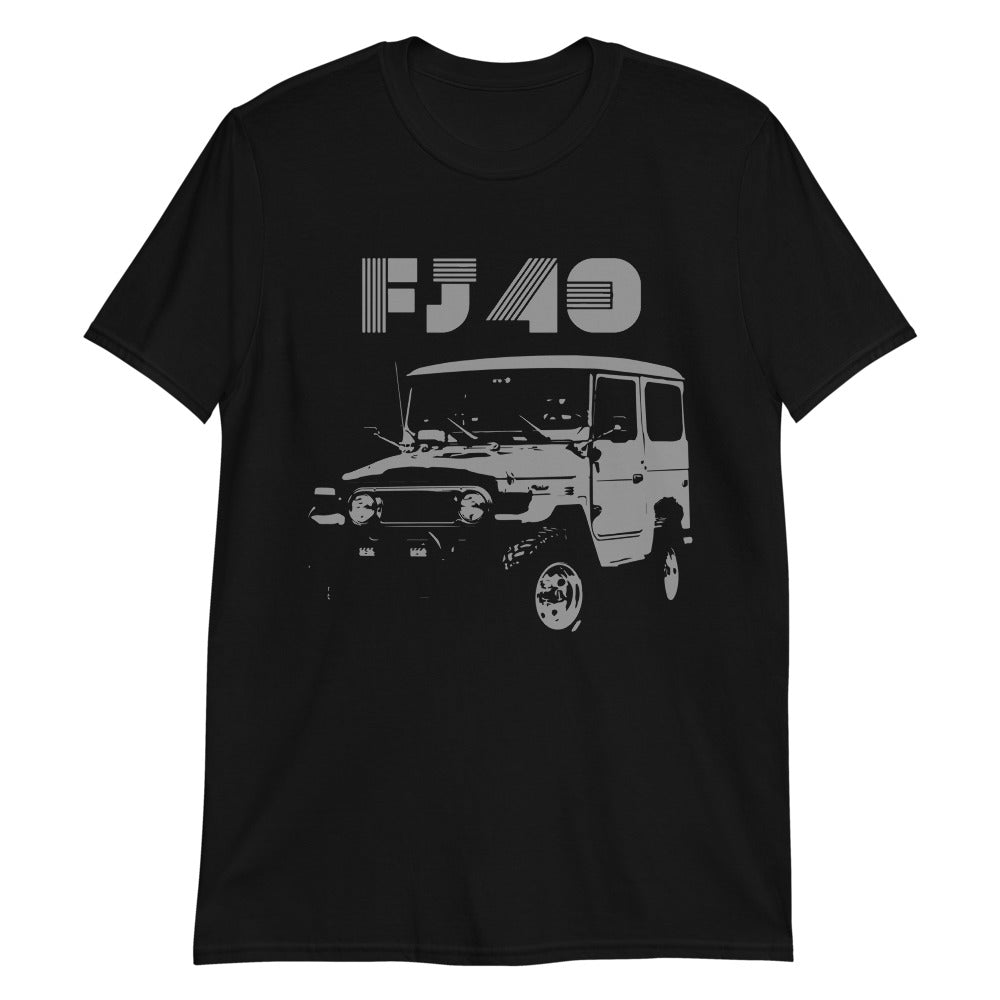 1973 Land Cruiser FJ40 Retro Truck Short-Sleeve Unisex T-Shirt