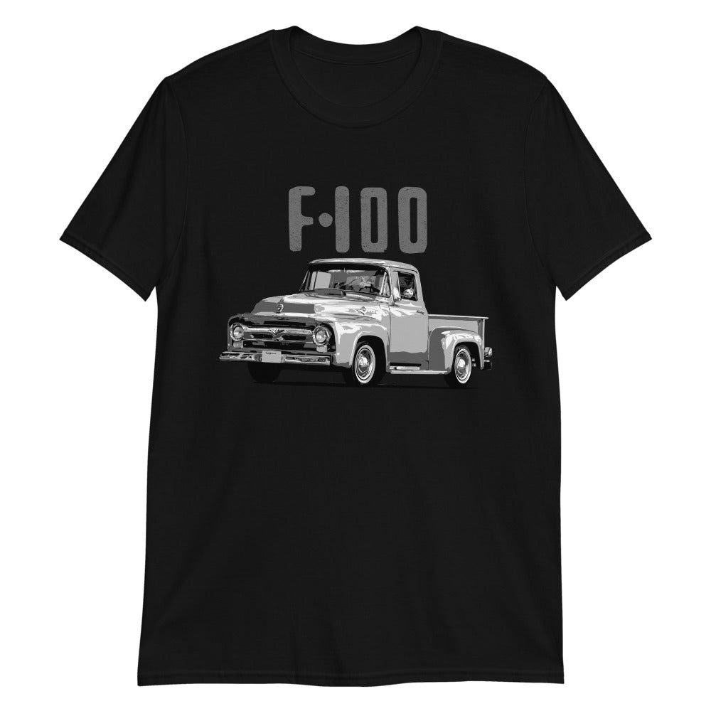 1950s Antique Ford F100 Pickup Truck Short-Sleeve Unisex T-Shirt