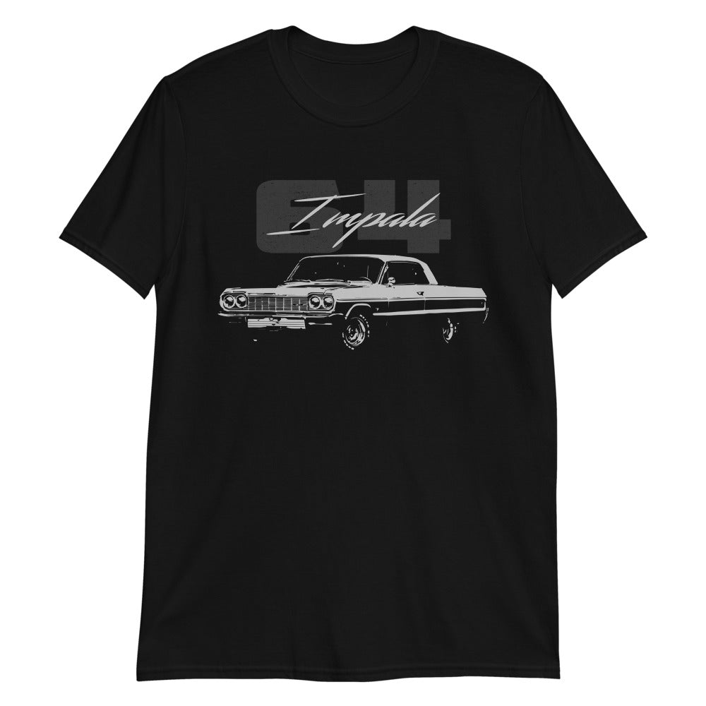 1964 Chevy Impala SS Classic Car Short-Sleeve Unisex T-Shirt