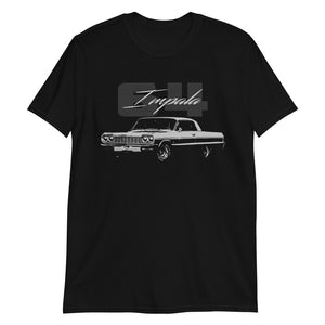 1964 Chevy Impala SS Classic Car Short-Sleeve Unisex T-Shirt