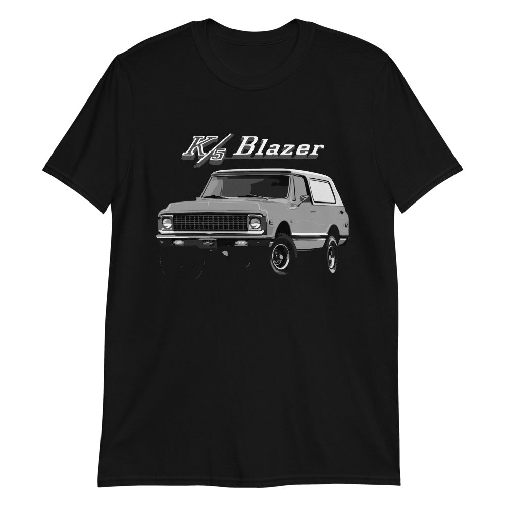 1972 Chevy Blazer K5 Vintage American Truck SUV Short-Sleeve Unisex T-Shirt