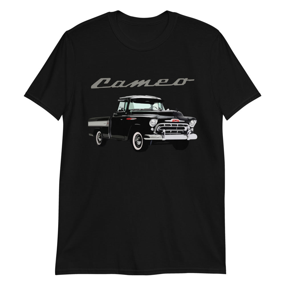 1957 Chevy Cameo 3100 Apache Truck Advanced Design Antique Pickup T-Shirt