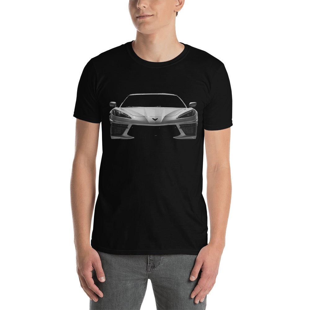 Corvette C8 8th Gen Mid Engine Short-Sleeve Unisex T-Shirt