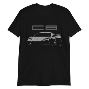 New Corvette C8 2021 2022 Mid Engine Sports Car Short-Sleeve Unisex T-Shirt