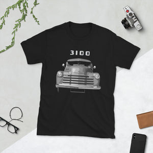 1952 Chevy 3100 Pickup Antique Truck Short-Sleeve T-Shirt