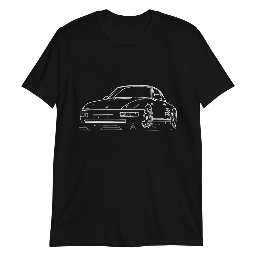 Vintage European Sports Car Collector Owner Gift Short-Sleeve Unisex T-Shirt