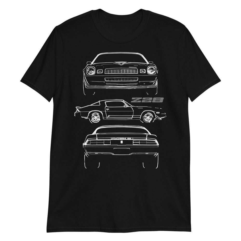 1979 Camaro Z28 Collector Car Owner Gift Muscle Cars Short-Sleeve Unisex T-Shirt