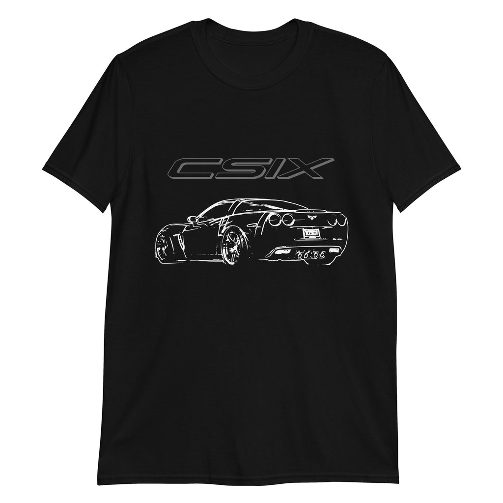 Corvette C6 ZR1 Collector Car Owner Gift Short-Sleeve Unisex T-Shirt