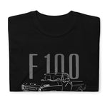 1972 Ford F100 Vintage Pickup Truck Owner Gift Short-Sleeve Unisex T-Shirt