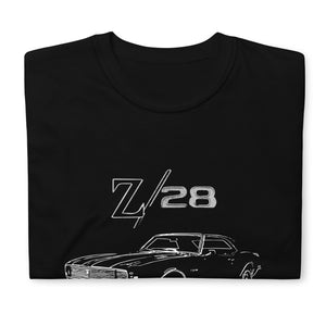 1967 Chevy Camaro Z28 Z/28 Antique Classic Muscle Car Owner Gift T-Shirt