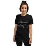 1969 Chevy El Camino Antique Collector Car Gift Short-Sleeve Unisex T-Shirt
