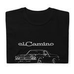 1969 Chevy El Camino Antique Collector Car Gift Short-Sleeve Unisex T-Shirt
