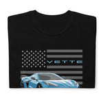 2023 Corvette C8 Z06 Mid Engine American Sportscar Short-Sleeve Unisex T-Shirt