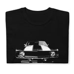 First Gen Chevy Camaro Black Muscle Car Owner Gift Short-Sleeve Unisex T-Shirt