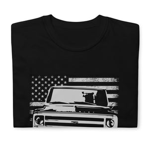 1968 Chevy C10 American Classic Pickup Truck Short-Sleeve Unisex T-Shirt