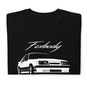 1986 Mustang Foxbody Fox Body Short-Sleeve Unisex T-Shirt