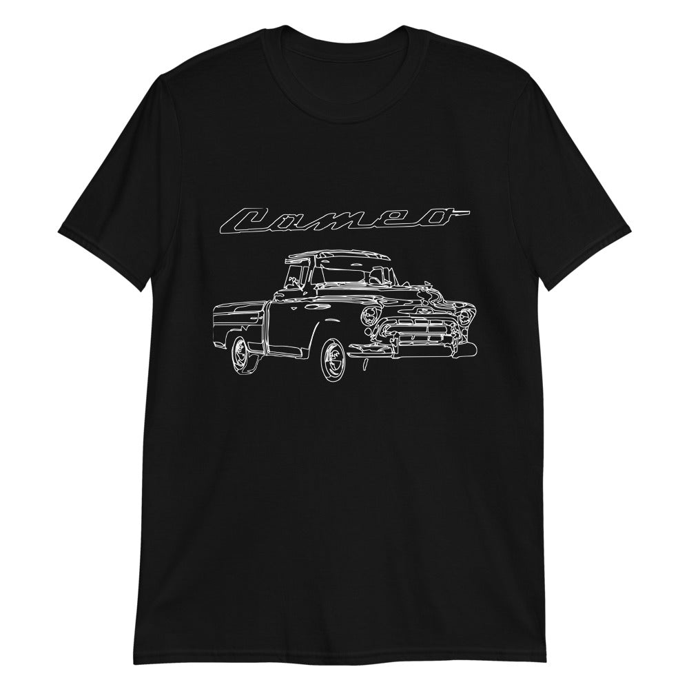 1957 Chevy Cameo Antique Collector Pickup Truck Gift Short-Sleeve Unisex T-Shirt