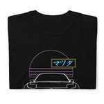 RX-7 JDM Tuner 90s Aesthetic Neon Miami Dreams Edition Street Racing T-Shirt
