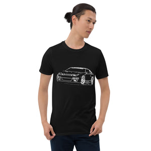 1993 300zx Twin Turbo JDM Tuner Car Drift Street Racing Short-Sleeve T-Shirt