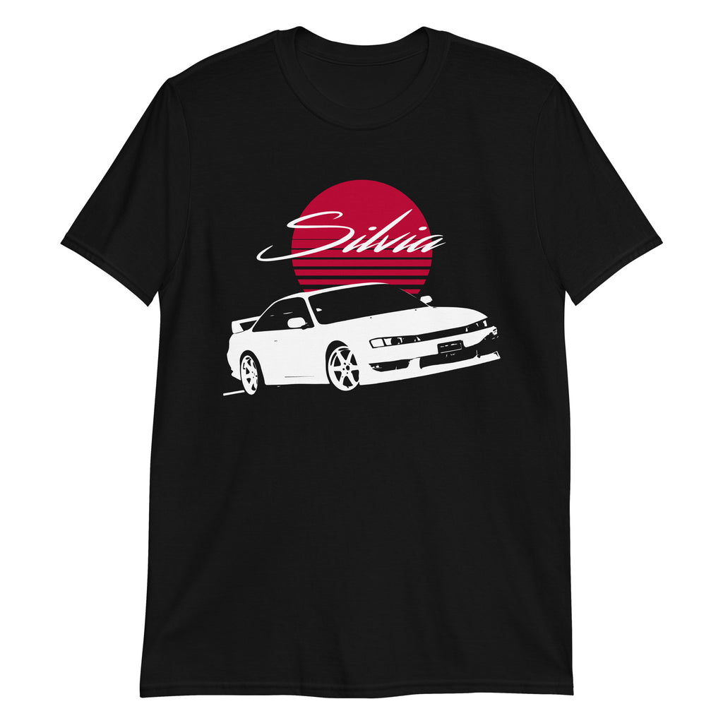 90s JDM Legend Silvia 240SX S14 Japanese Tuning Sports Car Short-Sleeve T-Shirt