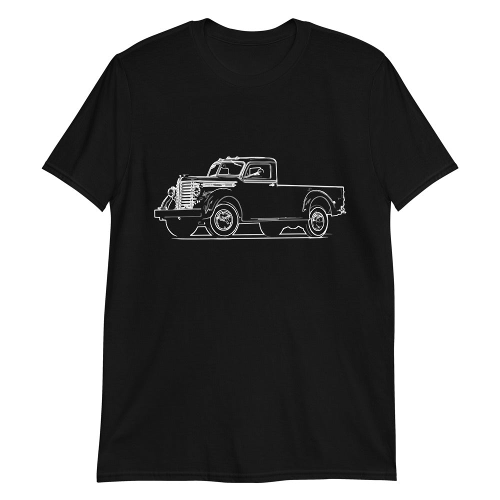 1948 Diamond T Model 201 Pickup Truck Short-Sleeve Unisex T-Shirt